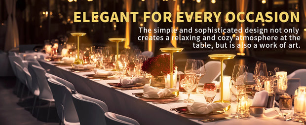 Lampe LED Rechargeable à Commande Tactile