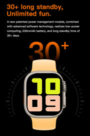 Montre Connectée Ultra – Écran AMOLED, NFC & Boussole