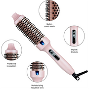 Brosse Chauffante Bouclante – Volume & Brillance