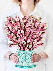 Carte de Vœux 3D Bouquet de Fleurs