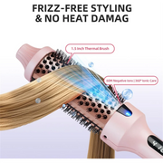 Brosse Chauffante Bouclante – Volume & Brillance