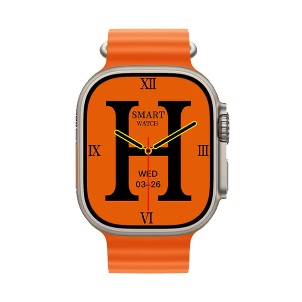 Montre Connectée Ultra – Écran AMOLED, NFC & Boussole