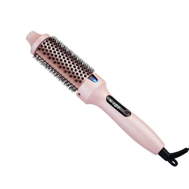 Brosse Chauffante Bouclante – Volume & Brillance