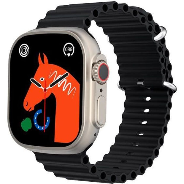 Montre Connectée Ultra – Écran AMOLED, NFC & Boussole